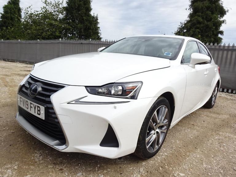 2019 19 REG LEXUS IS 300H HYBRID AUTO DAMAGED REPAIRABLE SALVAGE