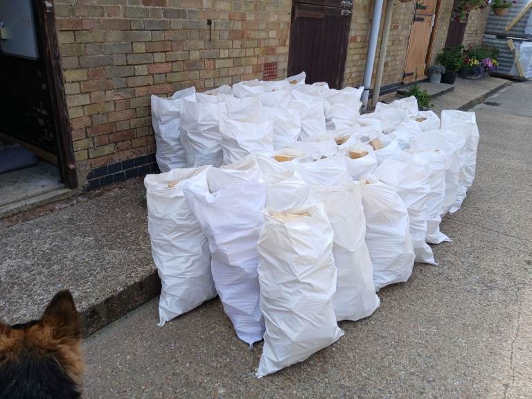 Big bags of clean dry firewood  and KINDLING,  ORDER NOWBFOR XMAS