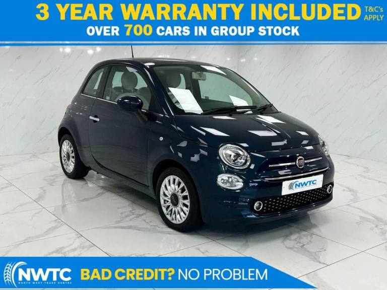 2020 Fiat 500 1.2 Lounge Hatchback 3dr Petrol Manual Euro 6 (s/s) (69 bhp) 1 FORMER OWNER Hatchba...