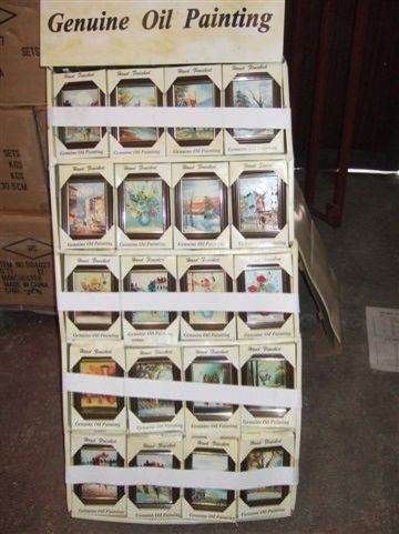 180 pieces 5"x7"  oil  PAINTINGS