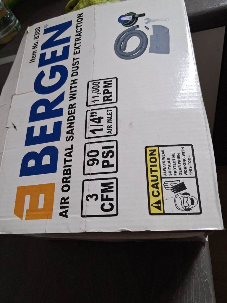 Bergen orbital air sander 