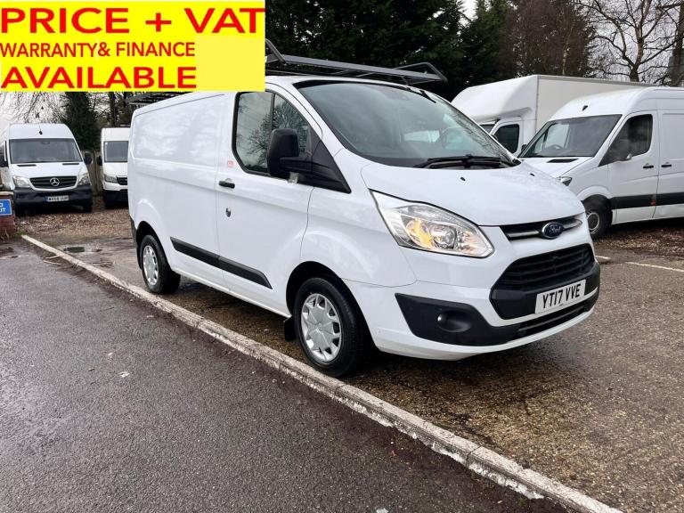 2017 Ford Transit Custom 2.0 TDCi 270 Trend SWB **ONLY 58,000 MILES** PANEL VAN Diesel Manual