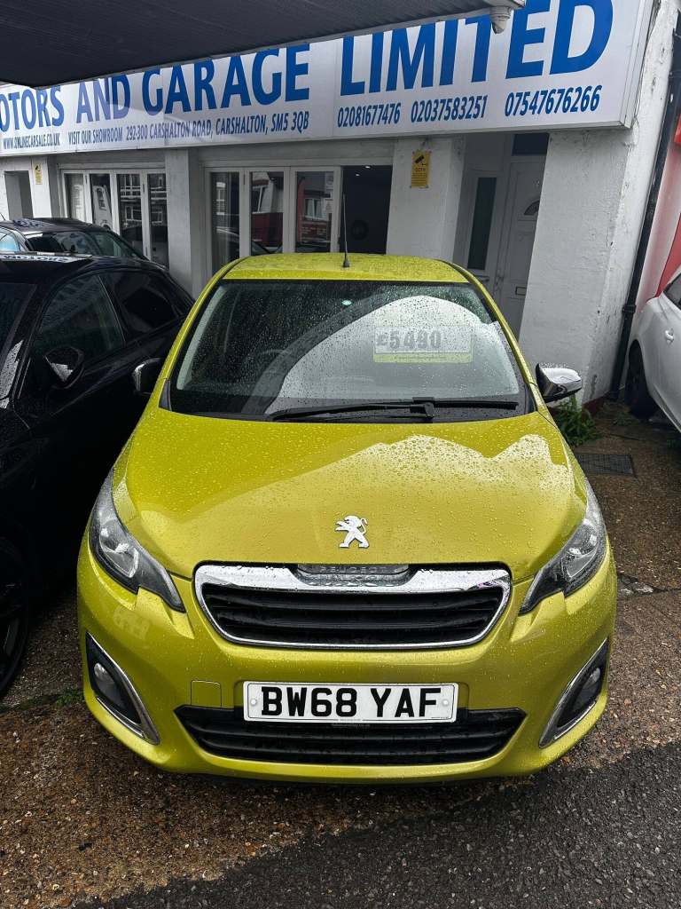 2019 Peugeot 108 1.0 72 Collection 5dr HATCHBACK Petrol Manual