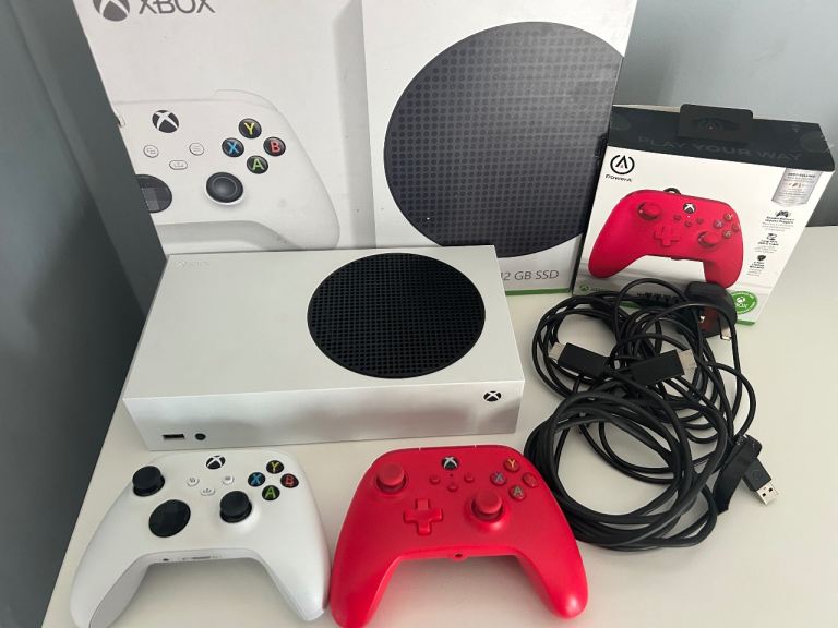 Xbox Series S Console with Two Controllers – As Good As New