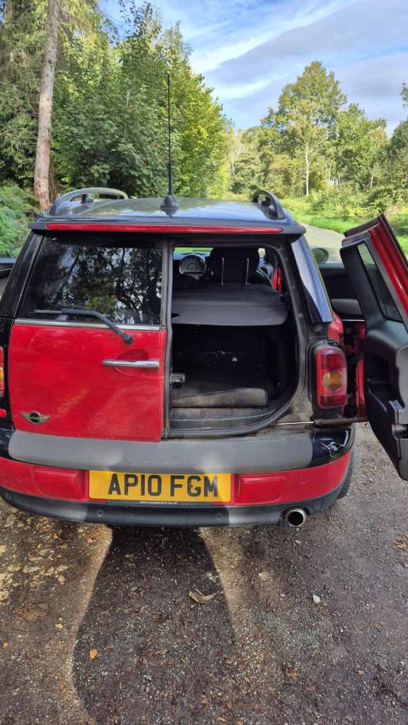 mini clubman 1.6 d spares or repair 