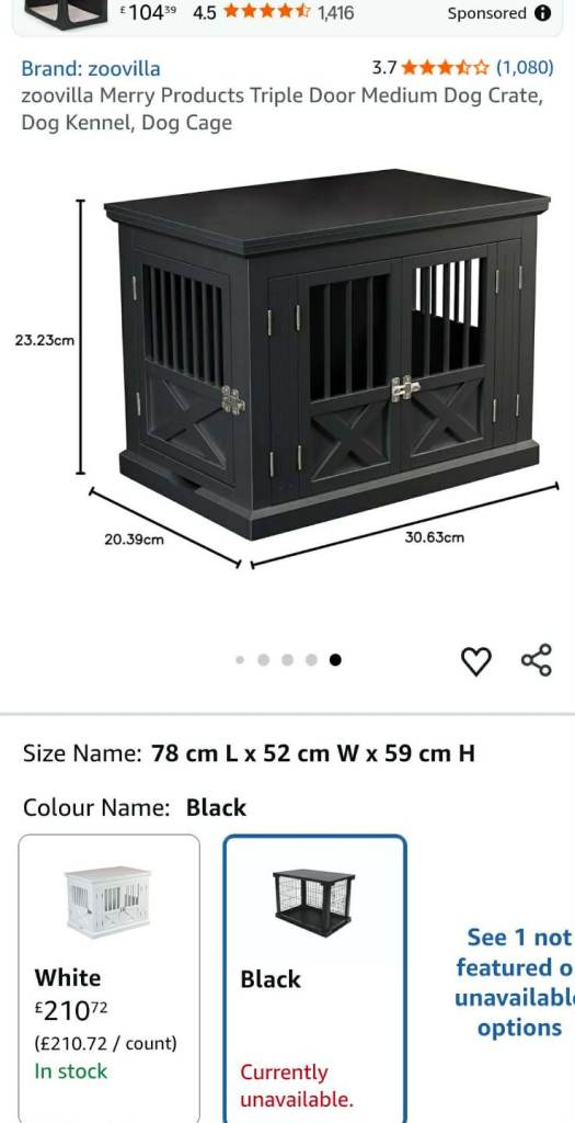 Dog crate