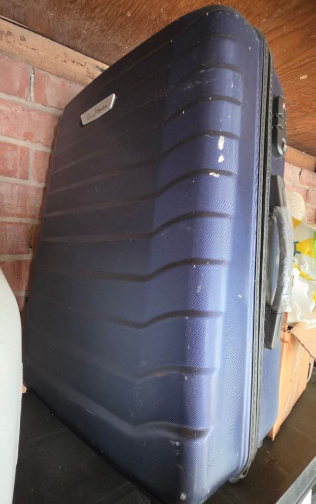 Small Blue Suitcase – Good Condition