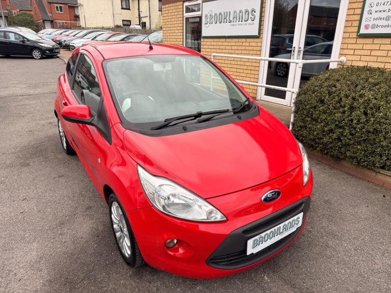 20123 Ford KA 1.2 Zetec Red 3 Door £35 Road Tax Low Insurance Group 55+mpg