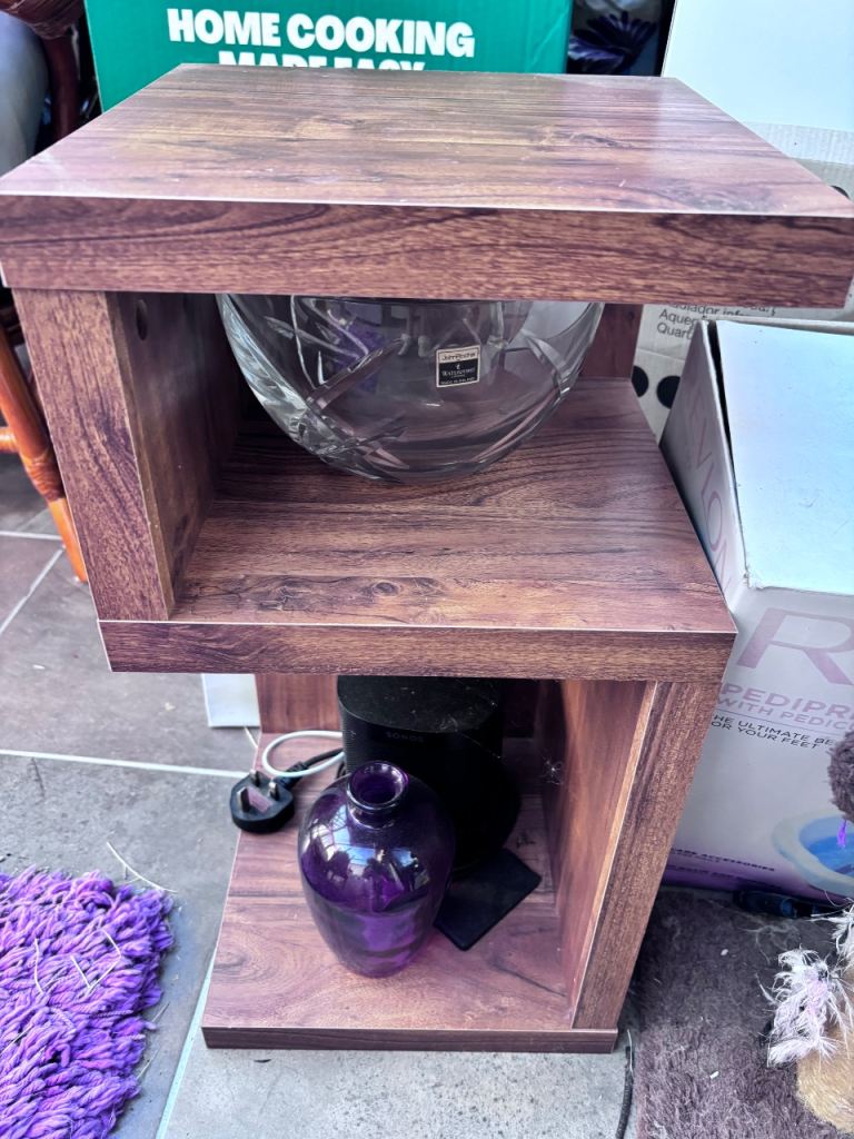 Next Mango Wood Side Table | in Luton, Bedfordshire | Gumtree