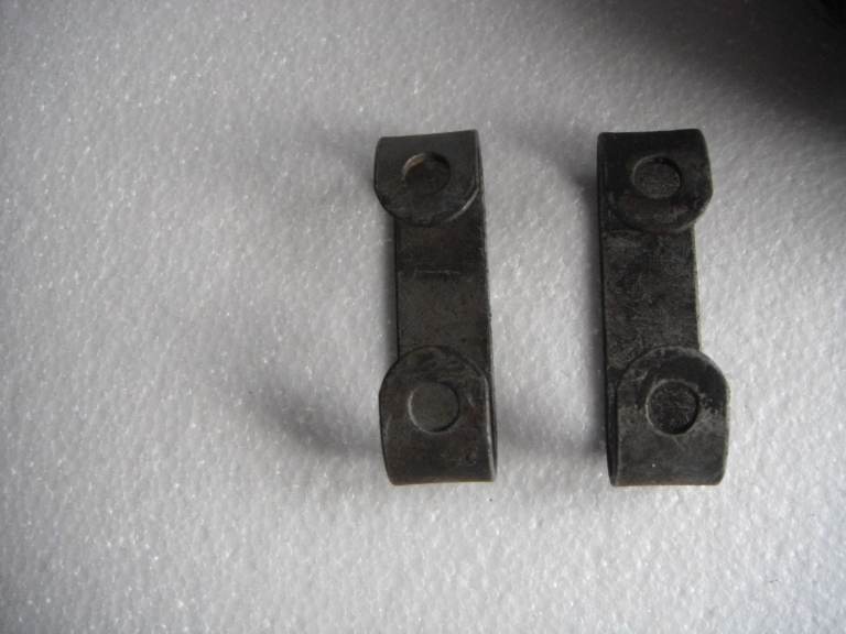 VW GOLF MK2 EXHAUST DOWN PIPE CLAMP X2