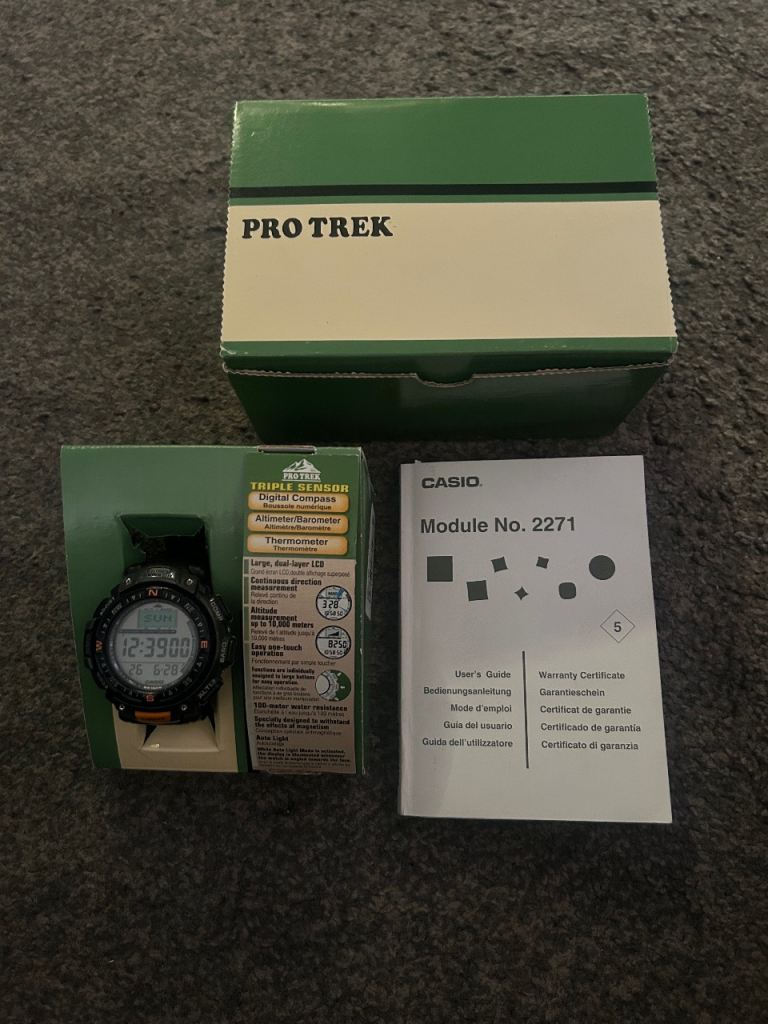 PRG-40-3VER Casio PROTREK Men's Watch