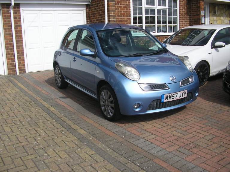 NISSAN MICRA TEKNA 1.2 MET/BLUE 5 DOOR TWO OWNERS 85000 MILES FULL MAIN DEALER HISTORY 17 STAMPS