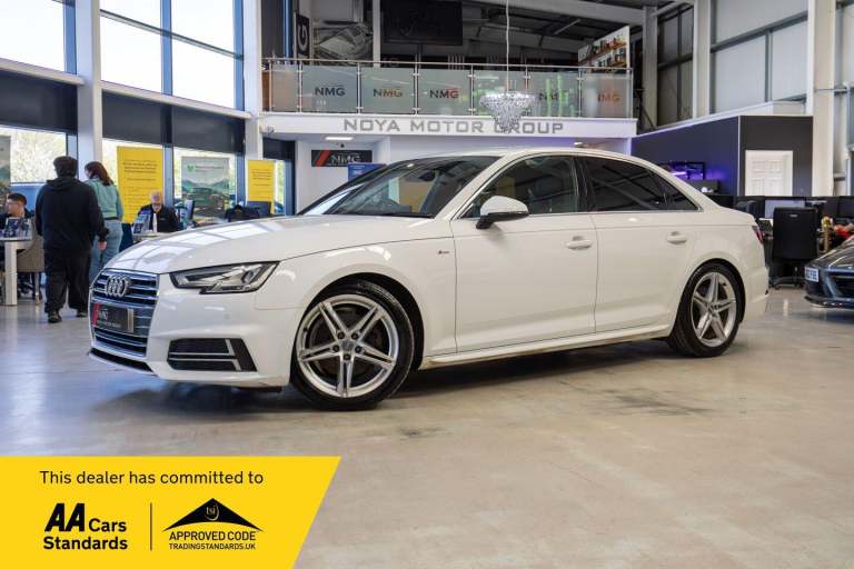 2018 Audi A4 1.4T FSI S Line 4dr S Tronic [Leather/Alc] SALOON PETROL Automatic