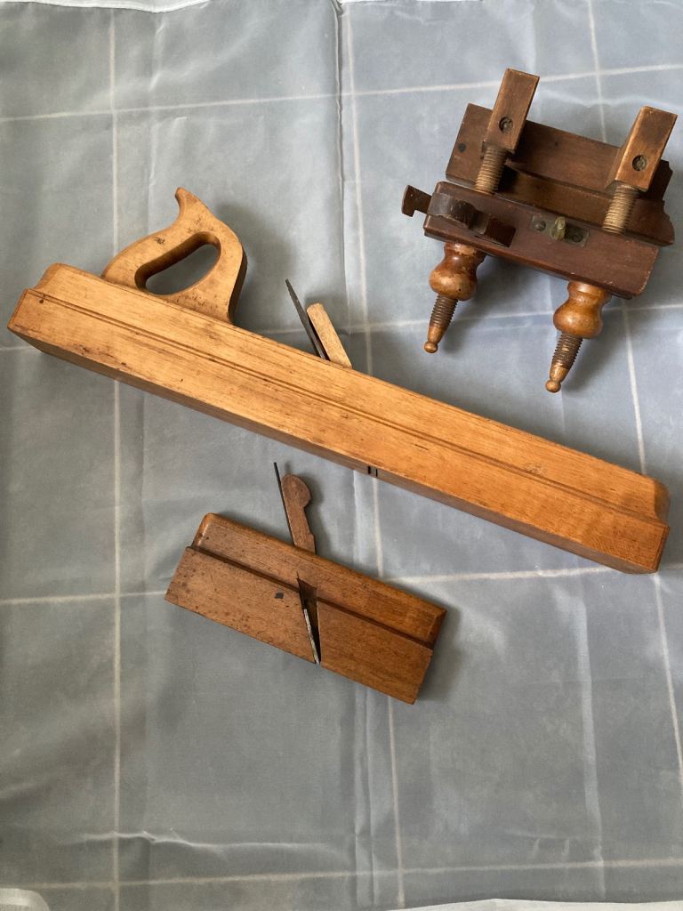 Antique woodworking tools 