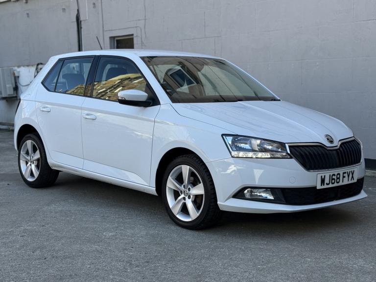 2018 SKODA FABIA 1.0 SE L White Manual Petrol