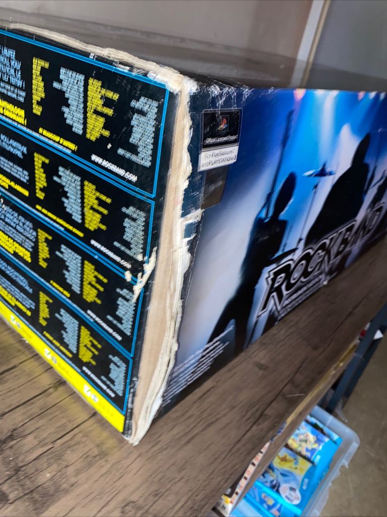 Rockband Instrument Edition PS3 PS2 Sony PlayStation Fender Guitar/Drum/Mic/Game