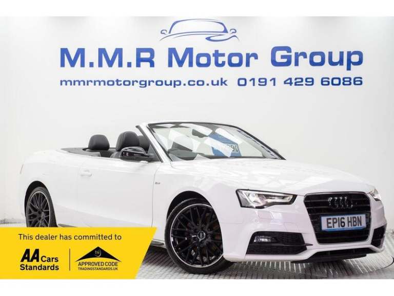 2016 Audi A5 2.0 TDI 150 S Line Special Edition Plus 2dr CONVERTIBLE DIESEL Manual
