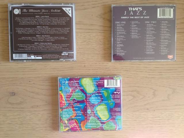 Jazz 3x CD Box Sets (8 Discs) Job Lot Bundle - Various Artists