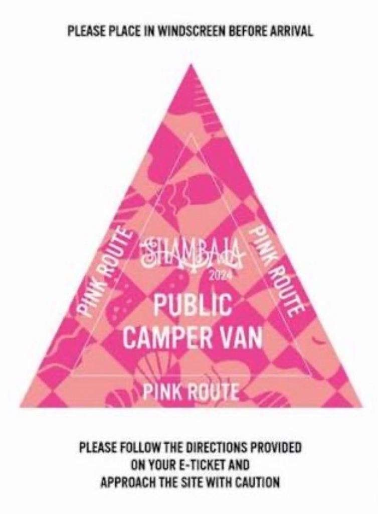 Shambala 2026 Public Camper Van Pass 