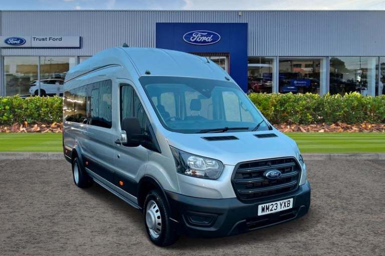 2023 Ford Transit 460 Leader AUTO L4 H3 ELWB High Roof 17 Seat Minibus RWD 2.0 EcoBlue 165ps  Min...