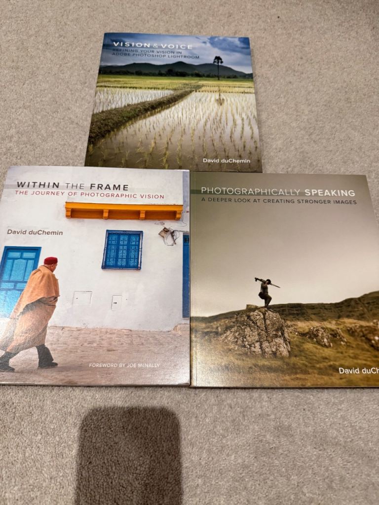 3 Photography Books 