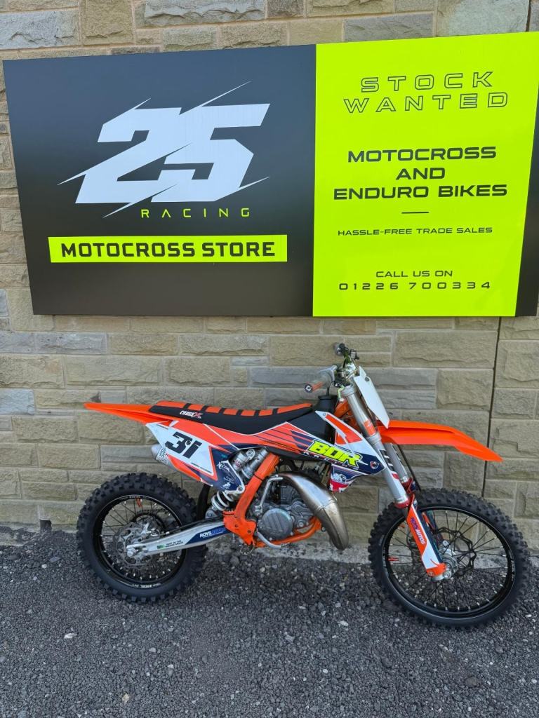KTM 85 SX 2023  BIG WHEEL MODEL.  25 RACING LTD
