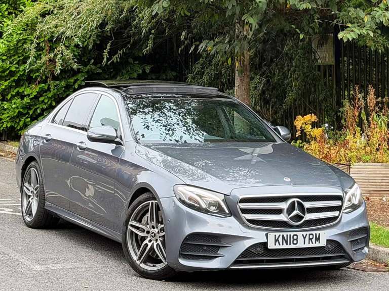 2018 Mercedes-Benz E Class 3.0 E350d V6 AMG Line (Premium Plus) Saloon 4dr Diesel G-Tronic+ Euro ...