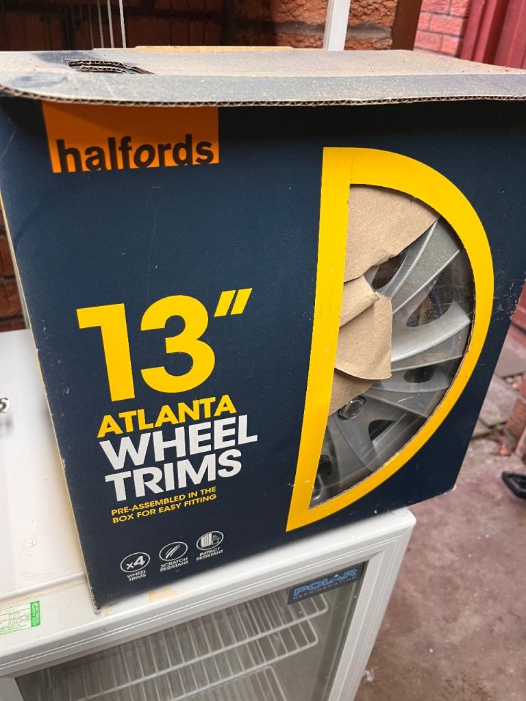 13” wheel trims Halfords 