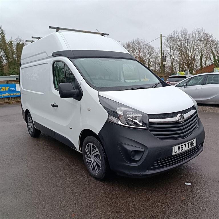 2018 Vauxhall Vivaro 2900 1.6CDTI BiTurbo 125PS H2 Van PANEL VAN DIESEL Manual