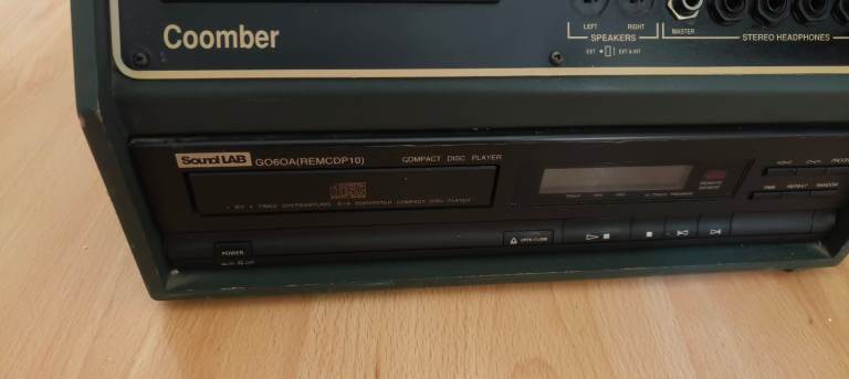 Coomber CD/MC Player recorder 