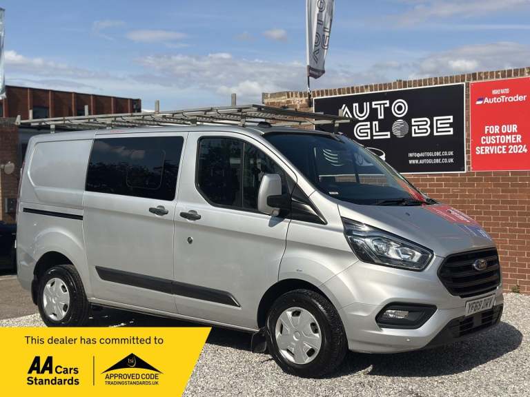 2019 Ford Transit Custom 2.0 300 EcoBlue Trend Crew Van Double Cab 5dr Diesel Manual L1 H1 Euro 6...
