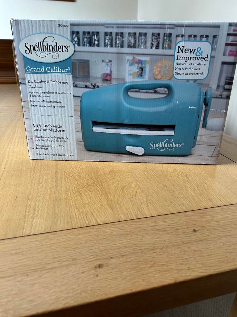 Spellbinders Grand Callibur Die Cutting & Embossing Machine