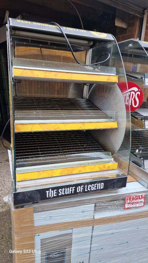 COMMERCIAL NEW B GRADE Heated Display Cabinet