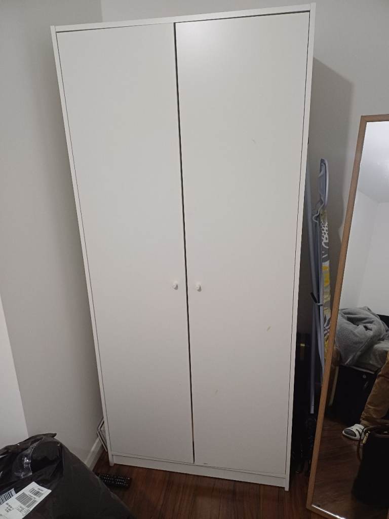 image for Quality and new look Ikea wardrobe 79x176 cm