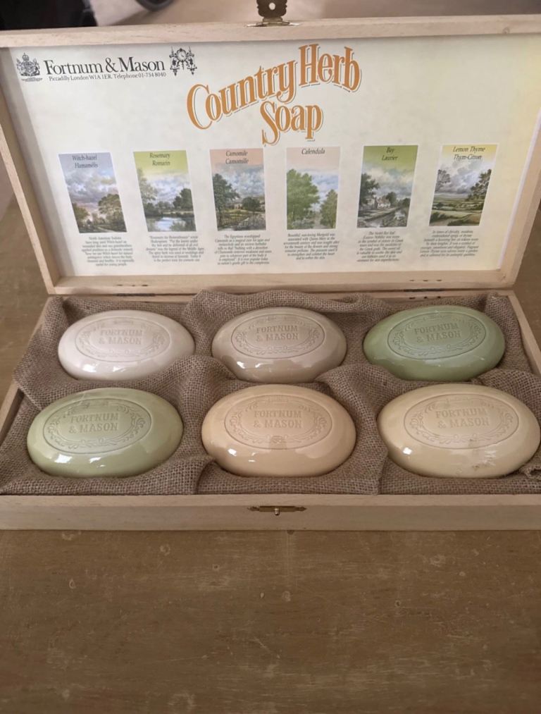 Fortnum and Mason Country Herb Soap extremely rare 