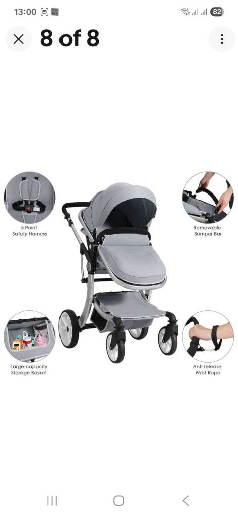 2 in one baby stroller 