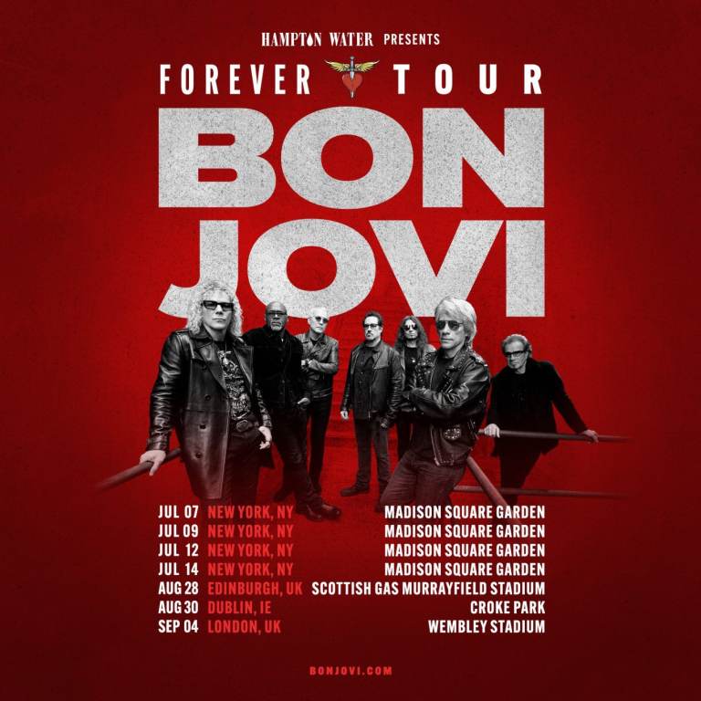 Bon jovi standing tickets x2