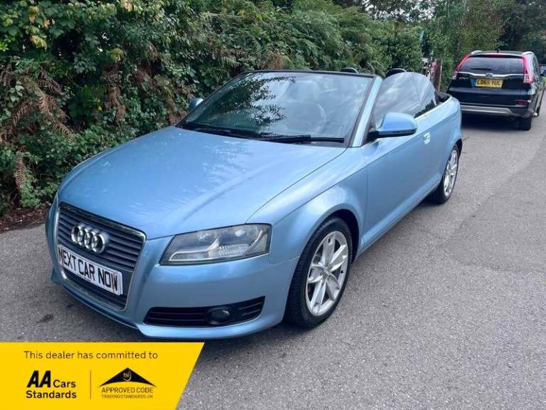 2008 Audi A3 2.0 T FSI Sport 2dr CONVERTIBLE Petrol Manual