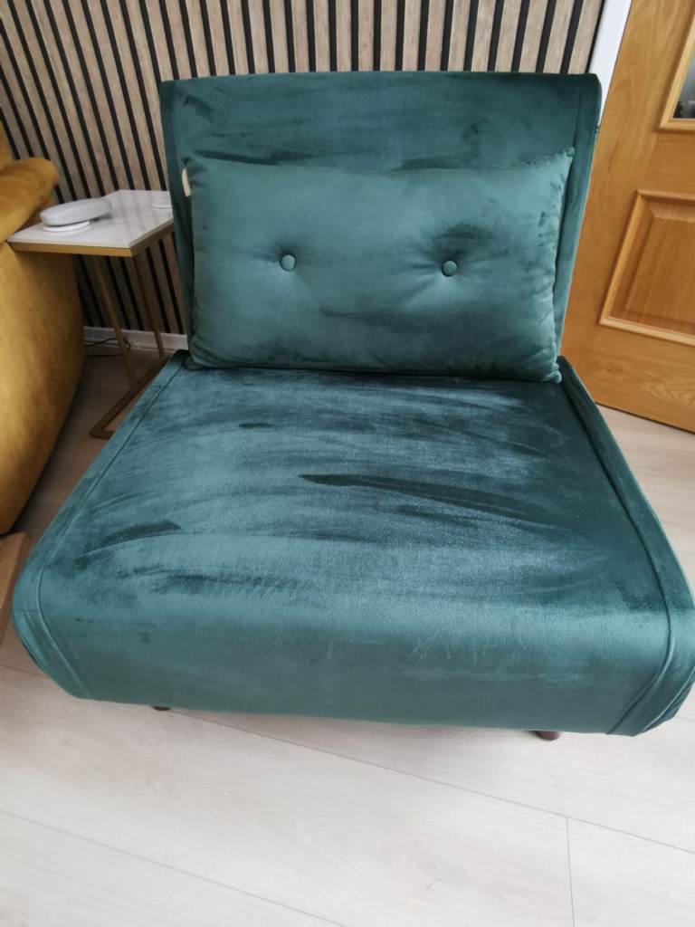 Forrest Green Sofa Bed Chair