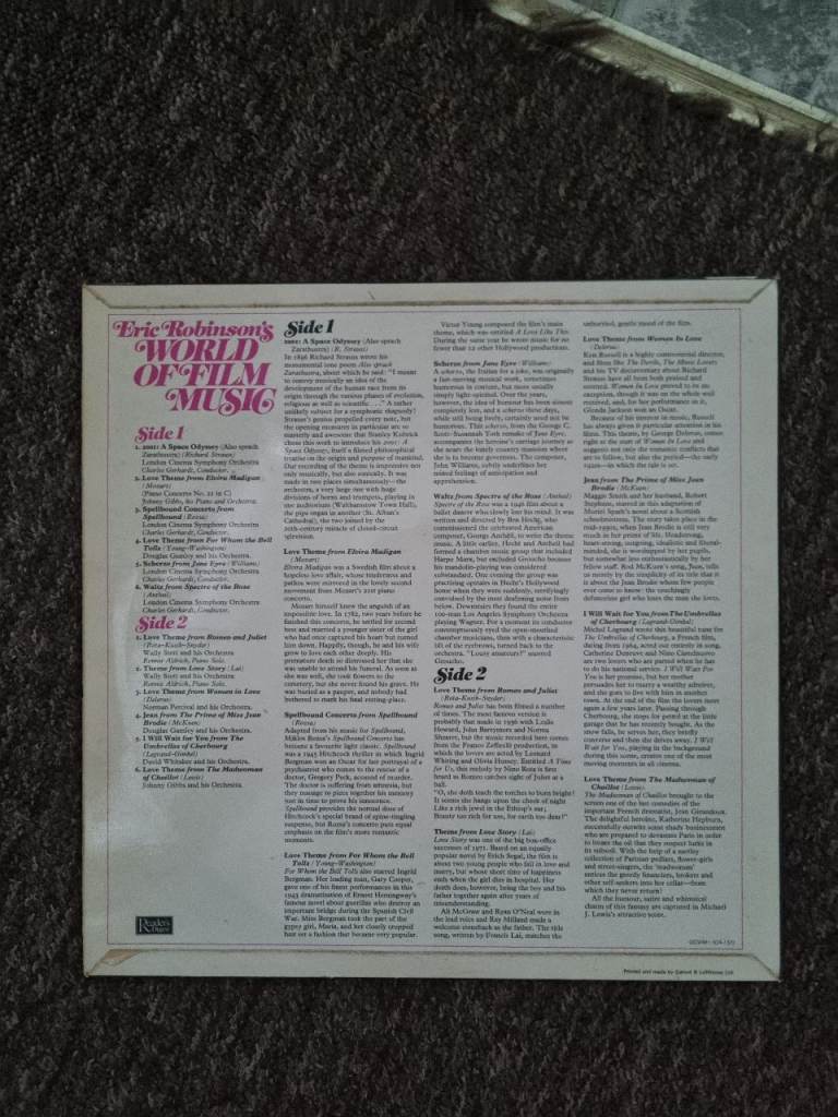 Eric Robinson Vinyls