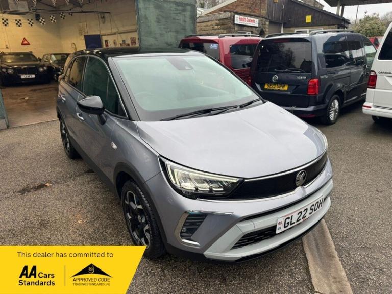 Vauxhall CROSSLAND 1,5TD ELITE EDITION, AUTO, 1 OWNER, GREY WITH BLACK, FVSH, R