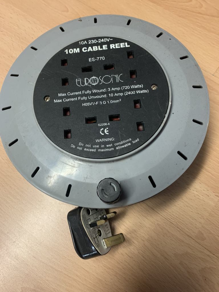 Electrical Cable Reel 10meters Long