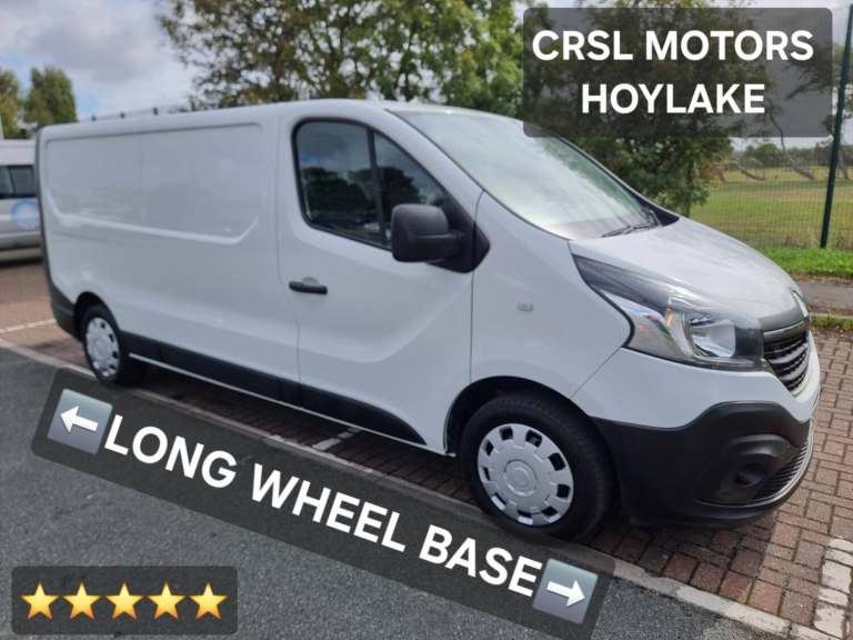 2021 Renault Trafic LL30 ENERGY dCi 120 Business Van LONG WHEEL BASE PANEL VAN Diesel Manual