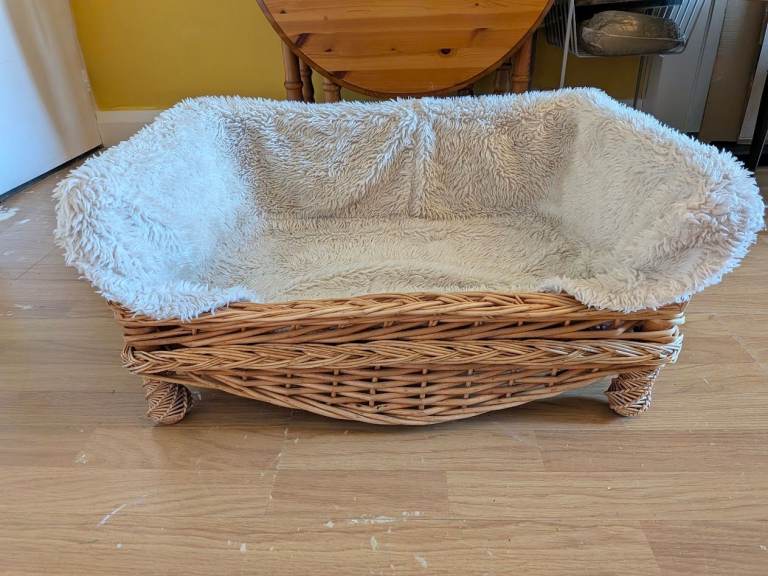 Wicker Pet Bed - COLLECTION ONLY