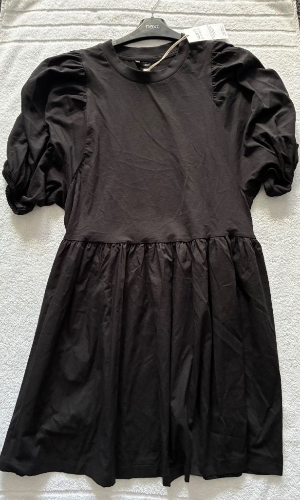 BNWT Womens Next Black Casual Dress - Size 14