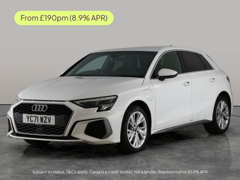 2021 Audi A3 1.4 TFSIe 40 S line Sportback 5dr Petrol Plug-in Hybrid S Tronic Euro 6 (s/ Hatchbac...