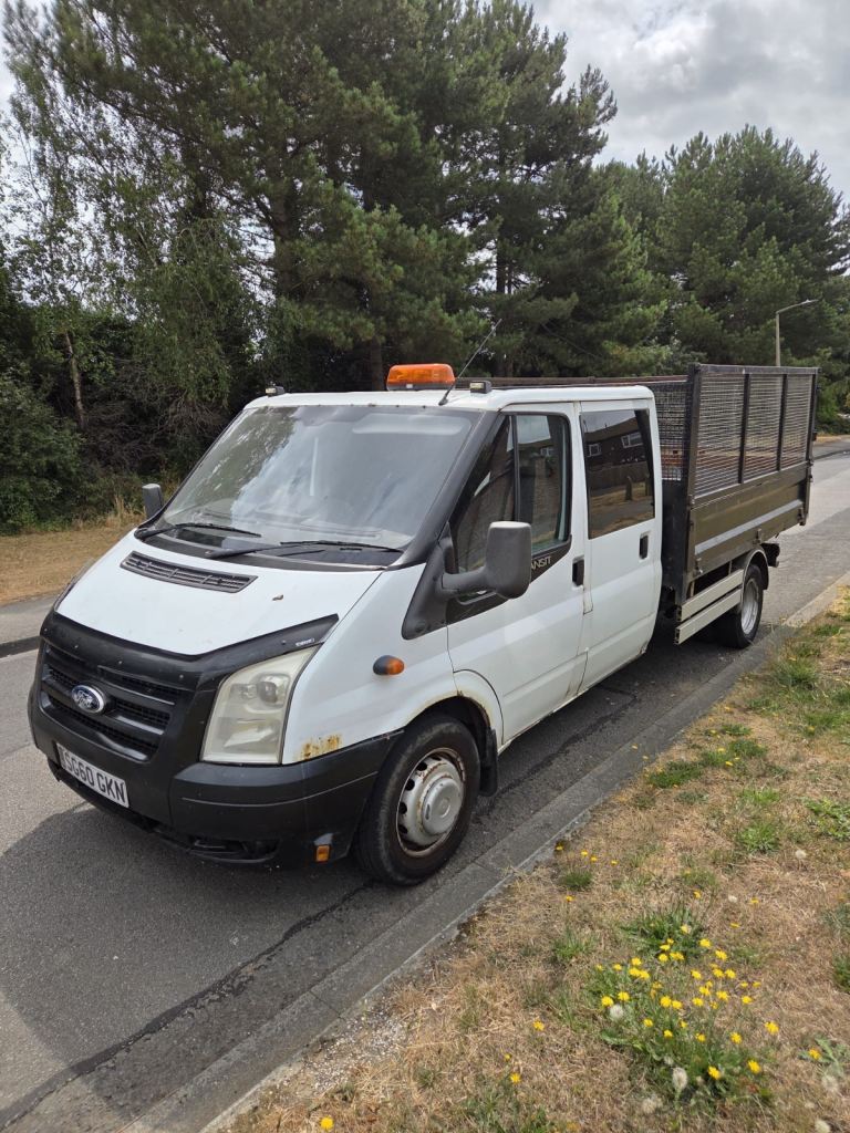 Ford transit tipper crew van