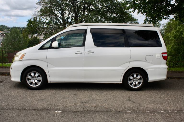 2003 TOYOTA ALPHARD 2.4 AUTO PETROL CAMPER WITH POP TOP