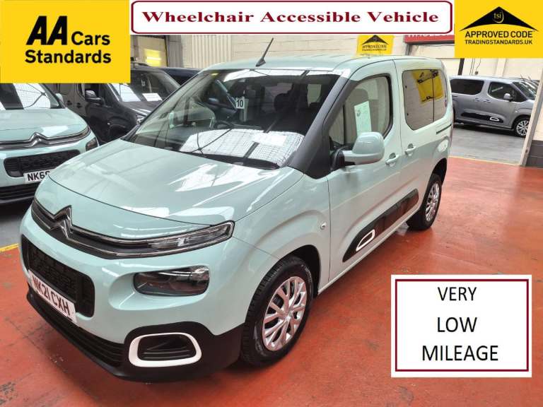 Citroen Berlingo WHEELCHAIR ACCESSIBLE 1.5 BlueHDi 100 Feel Diesel