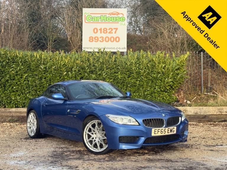 2015 65 BMW Z4 2.0 28I M SPORT CONVERTIBLE 2DR PETROL AUTO SDRIVE EURO 6 